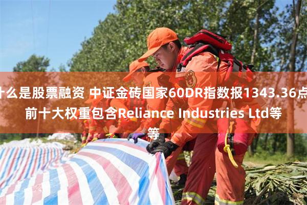 什么是股票融资 中证金砖国家60DR指数报1343.36点，前十大权重包含Reliance Industries Ltd等